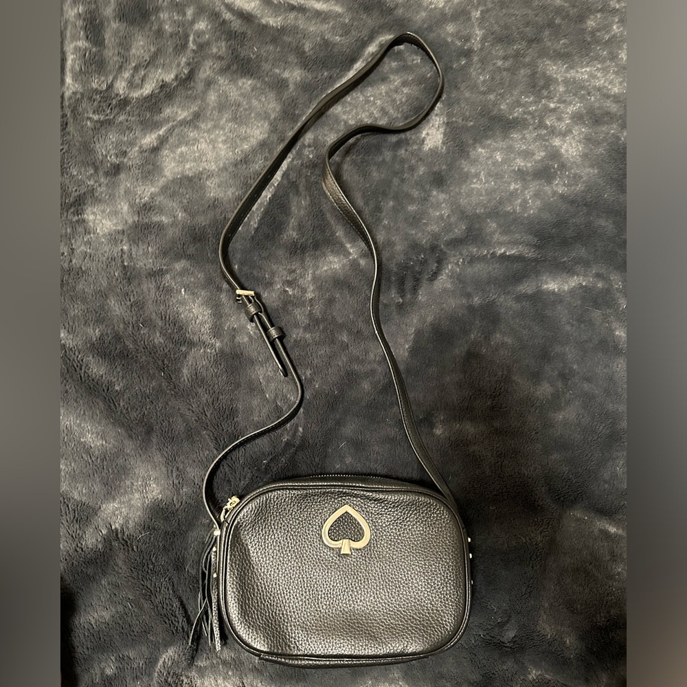 Kate Spade Camera Crossbody Bag Black